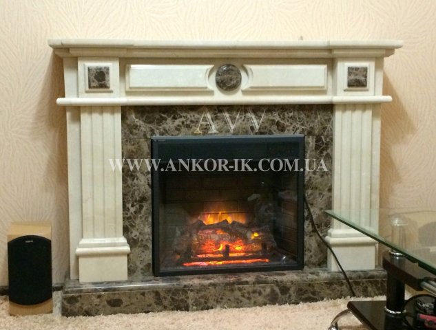 Marble fireplace Камин из мрамора Камін із мармуру