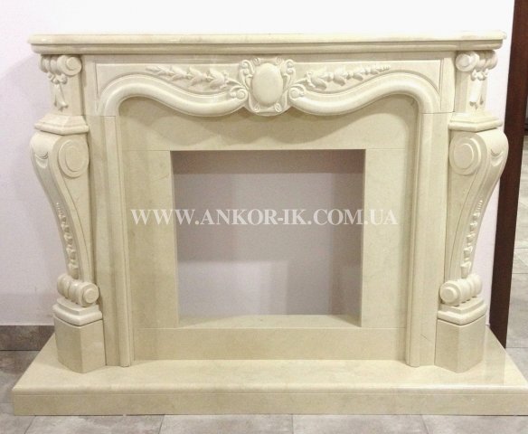 Marble fireplace Камин из мрамора Камін із мармуру