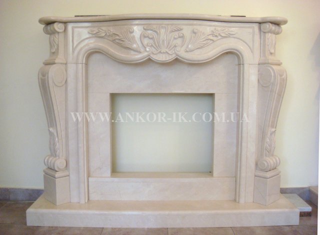 Marble fireplace Камин из мрамора Камін із мармуру
