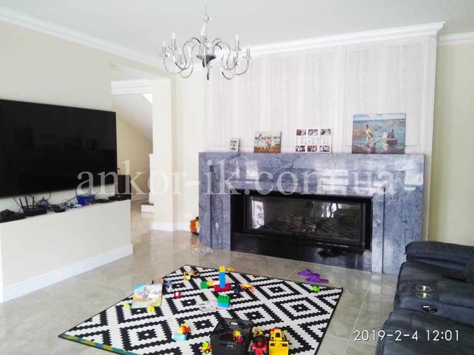 Marble fireplace Камин из мрамора Камін із мармуру