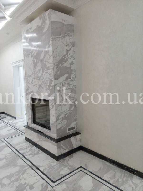 Marble fireplace Камин из мрамора Камін із мармуру