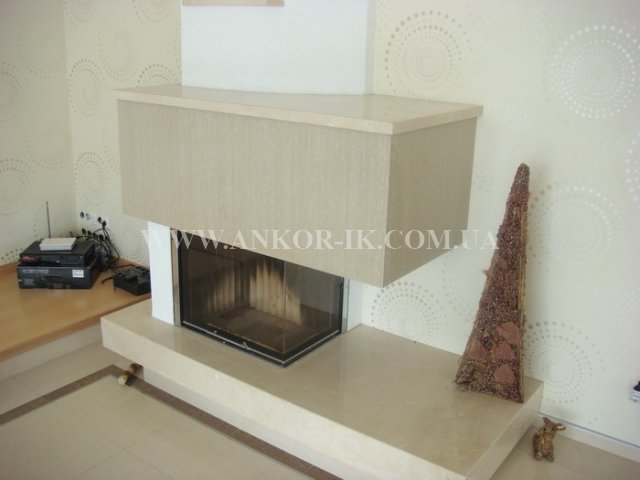 Marble fireplace Камин из мрамора Камін із мармуру