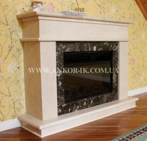 Marble fireplace Камин из мрамора Камін із мармуру