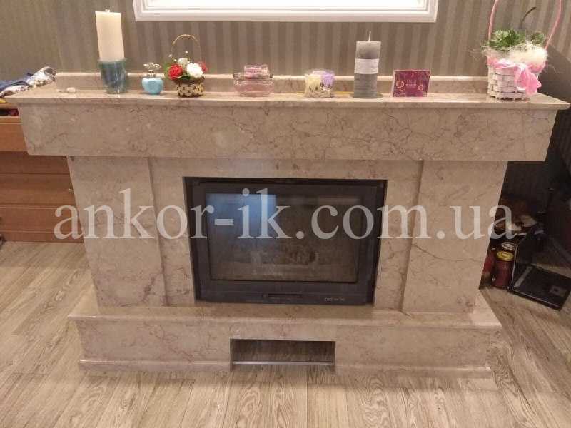 Marble fireplace Камин из мрамора Камін із мармуру