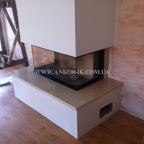Marble fireplace Камин из мрамора Камін із мармуру