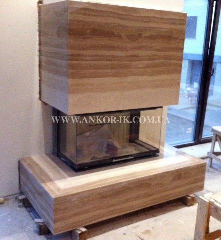 Marble fireplace Камин из мрамора Камін із мармуру