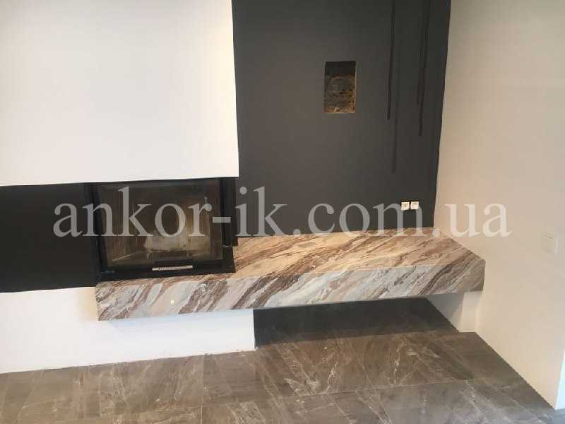 Marble fireplace Камин из мрамора Камін із мармуру