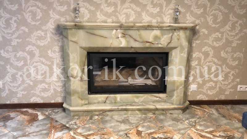 Marble fireplace Камин из мрамора Камін із мармуру