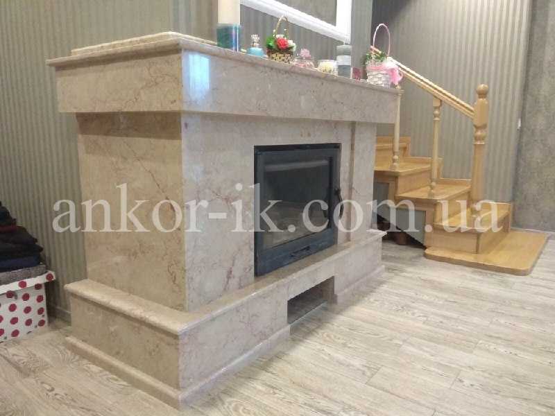 Marble fireplace Камин из мрамора Камін із мармуру