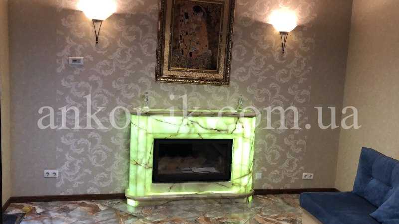 Marble fireplace Камин из мрамора Камін із мармуру