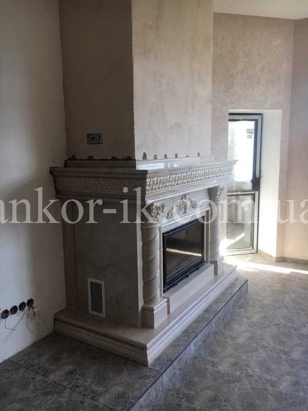 Marble fireplace Камин из мрамора Камін із мармуру