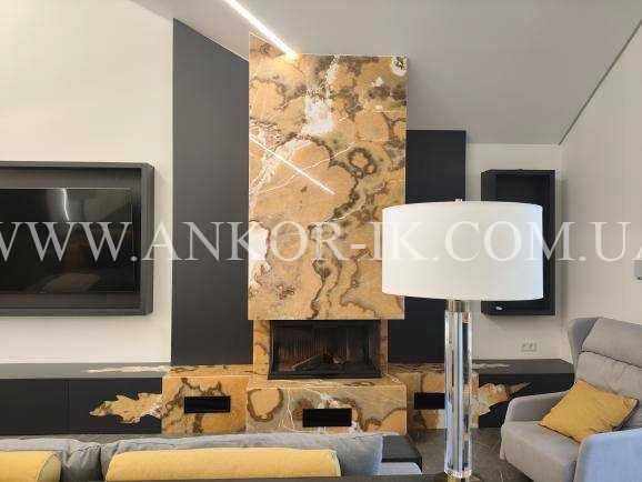 Marble fireplace Камин из мрамора Камін із мармуру
